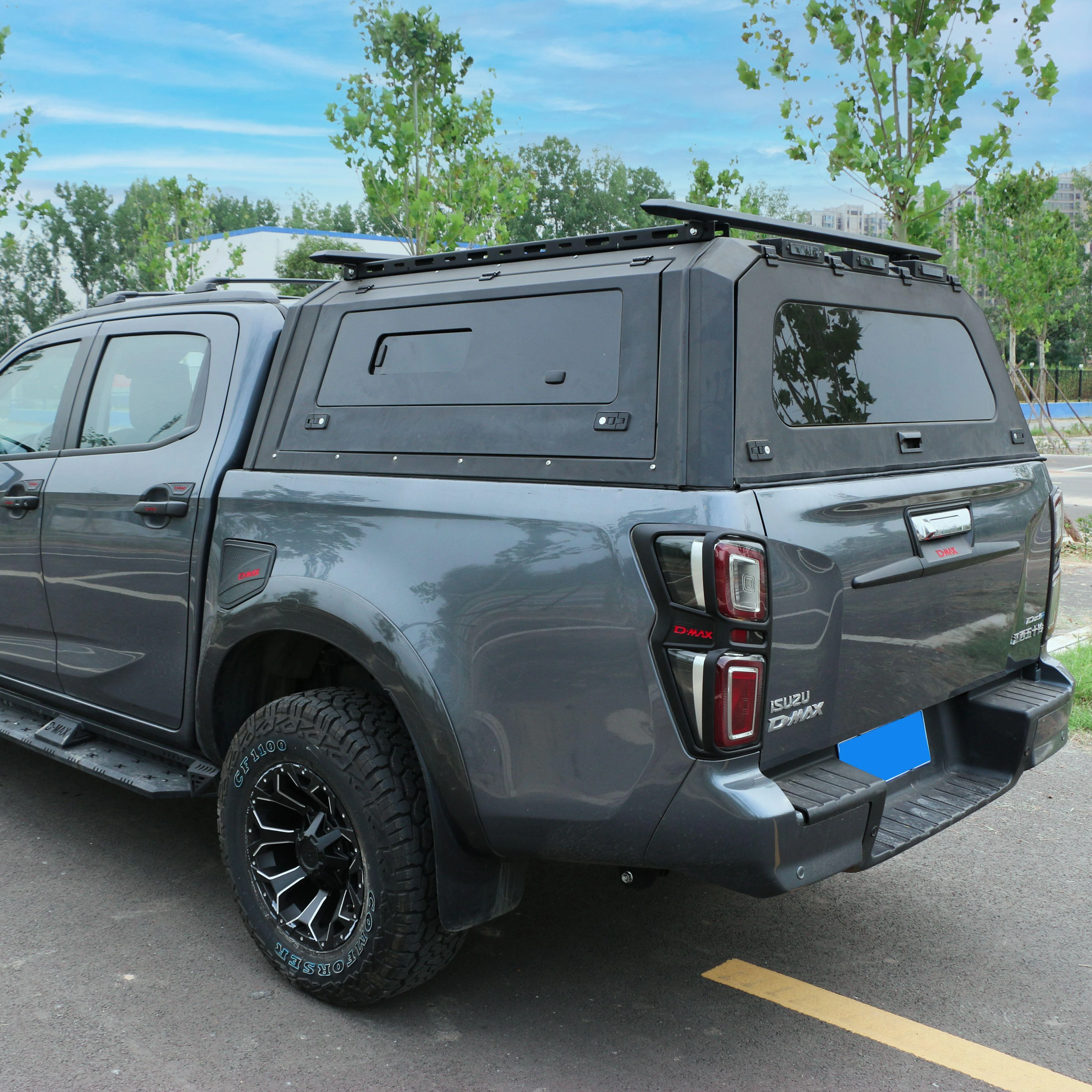 

Индивидуальные аксессуары, алюминиевый навес для пикапа 4X4, сверхмощный топпер для пикапа, укупорщик с жесткой поверхностью для ISUZU D-Max
