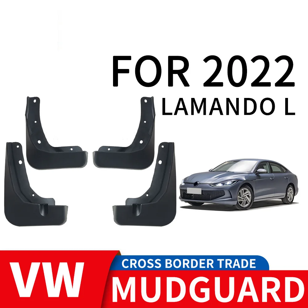 

For 2022 Volkswagen LAMANDO L mudguard Mudflaps Front Rear Flares Splash Guards Cover Car Accessoie