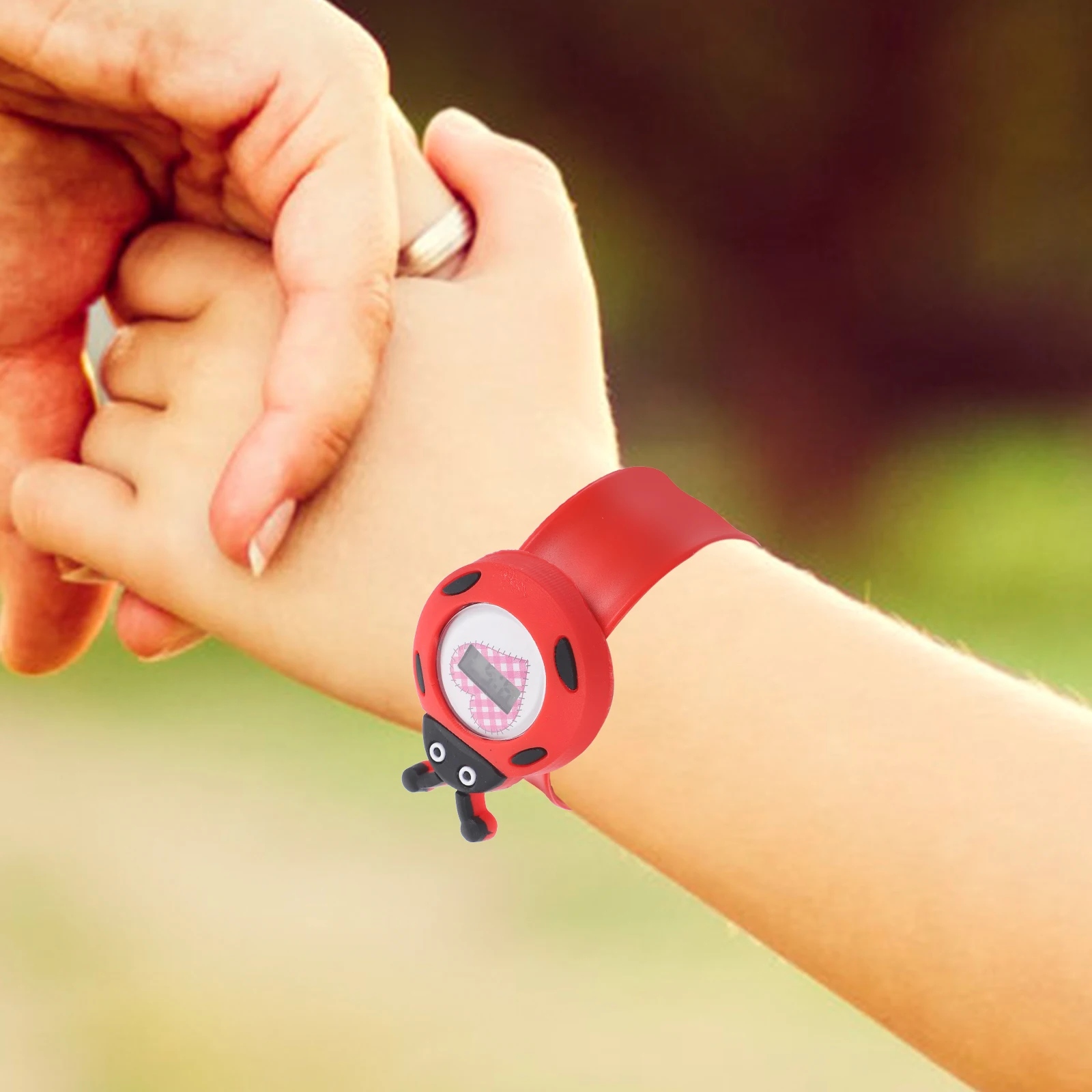 

3 Pcs Kids Silicone Electronic Watch Cute Cartoon Soft Comfortable Children Wristwatch Toy Gifts