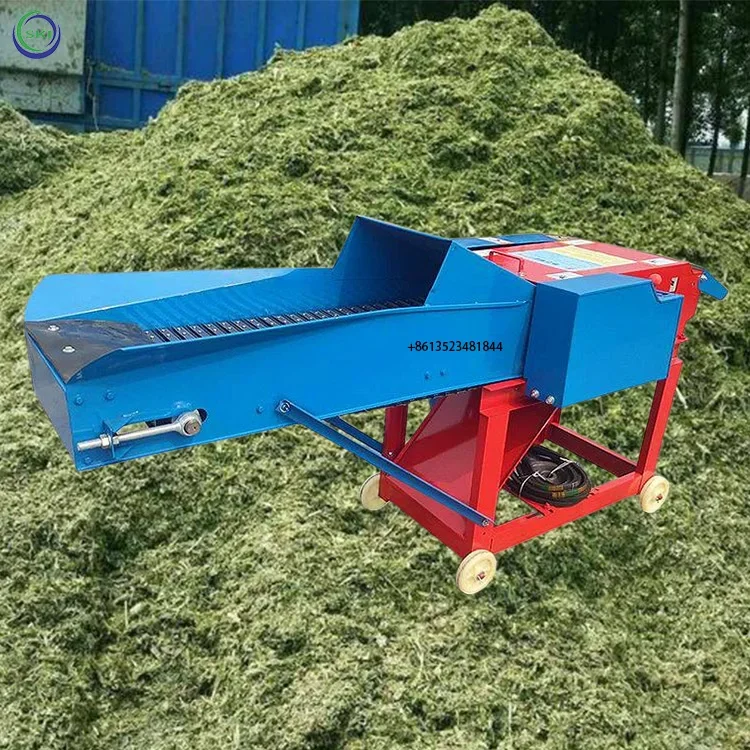 Forage Chopper Stalks Kneading Shredding   Chopping Special Rice Straw Corn Silage Making Machine