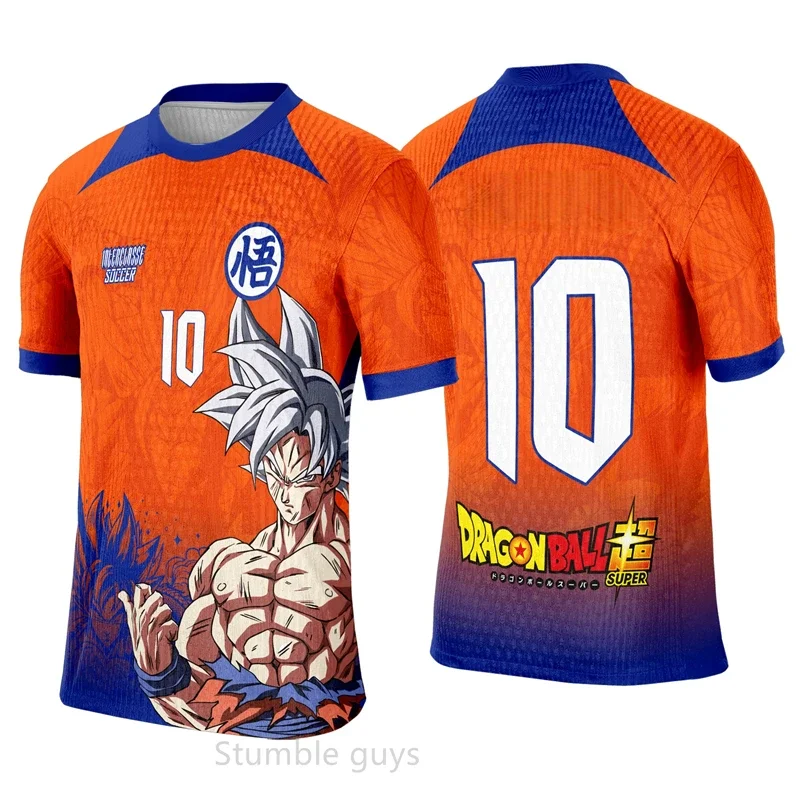 Dragon Ball T-Shirt Jungen Kleidung Mädchen Herren Sportbekleidung T-Shirt Goku Damen Super Saiyan God Anime