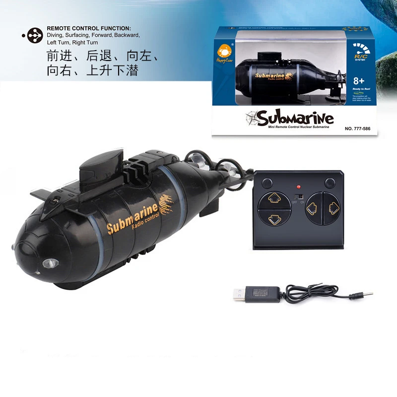 Natal 6 canais mini rc submarinos barco de controle remoto à prova dwaterproof água brinquedo mergulho para tanque de peixes presente para crianças meninos presentes de ano novo