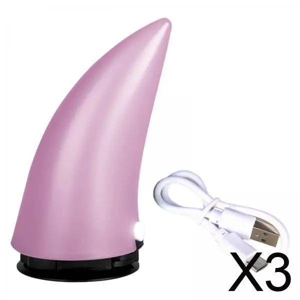 

Съемная 3D наклейка на шлем с рогом дьявола, светящаяся в темноте, украшение интерьера автомобиля для спортивного ночного использования