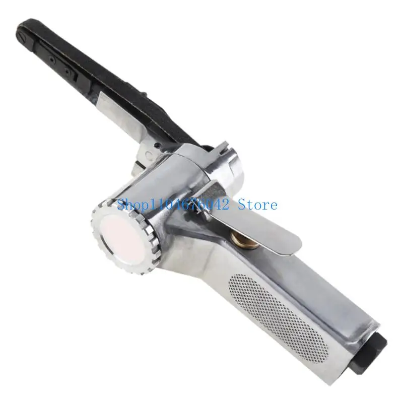 

652F Industrial Air Powered Belt Sander 1.5HP Motor 180° Rotation For Metal Finishing
