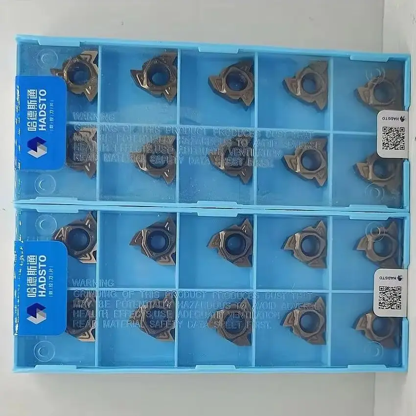 

22ERN60 HS5225/22IRN60 HS5225 22ER N60 22IR N60 HS5225 HADSTO Инструменты с ЧПУ Твердосплавные вставки для лезвий Резьбовые вставки Для нержавеющей стали