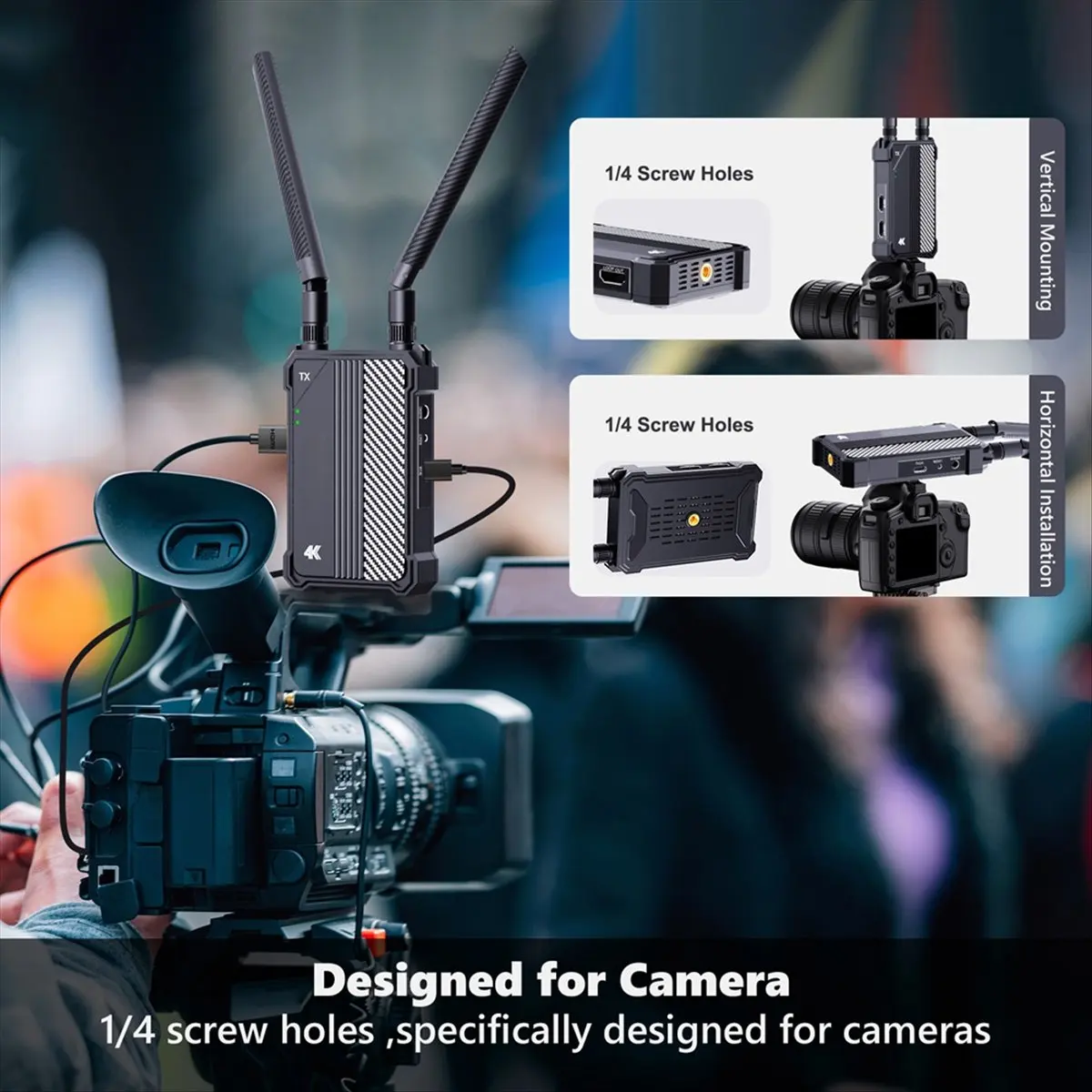 

Беспроводной HDMI-совместимый передатчик и приемник A23G 4K, двухдиапазонный 5G, комплект-удлинитель 350 м для ноутбука, камеры, проектора, телевизора