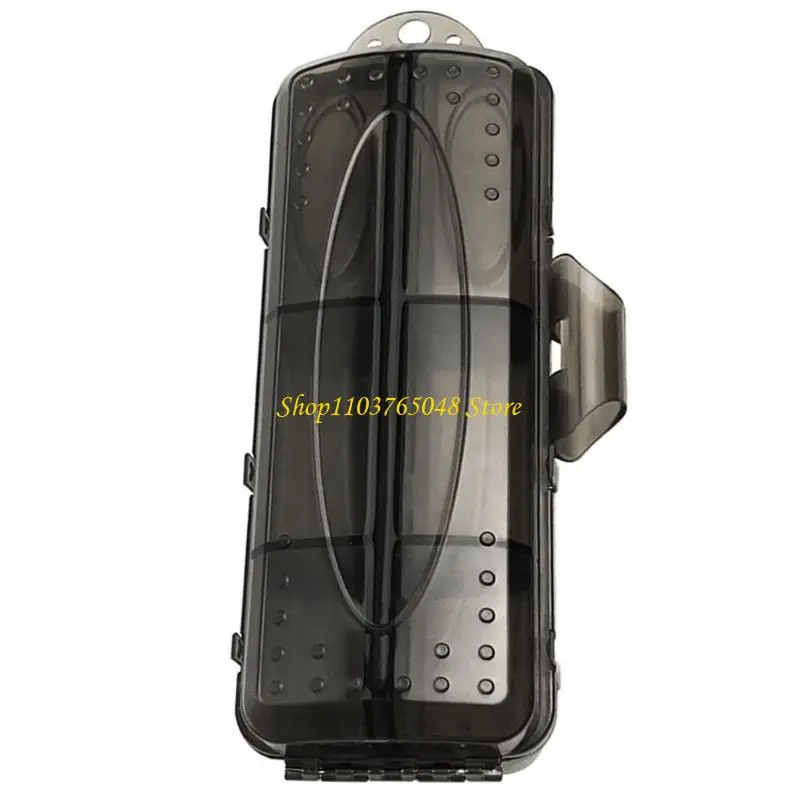 R53E صيد الأسماك المحمولة علبة مربع مربع خفيفة الوزن أداة لصيد الأسماك الطعوم مربع #2