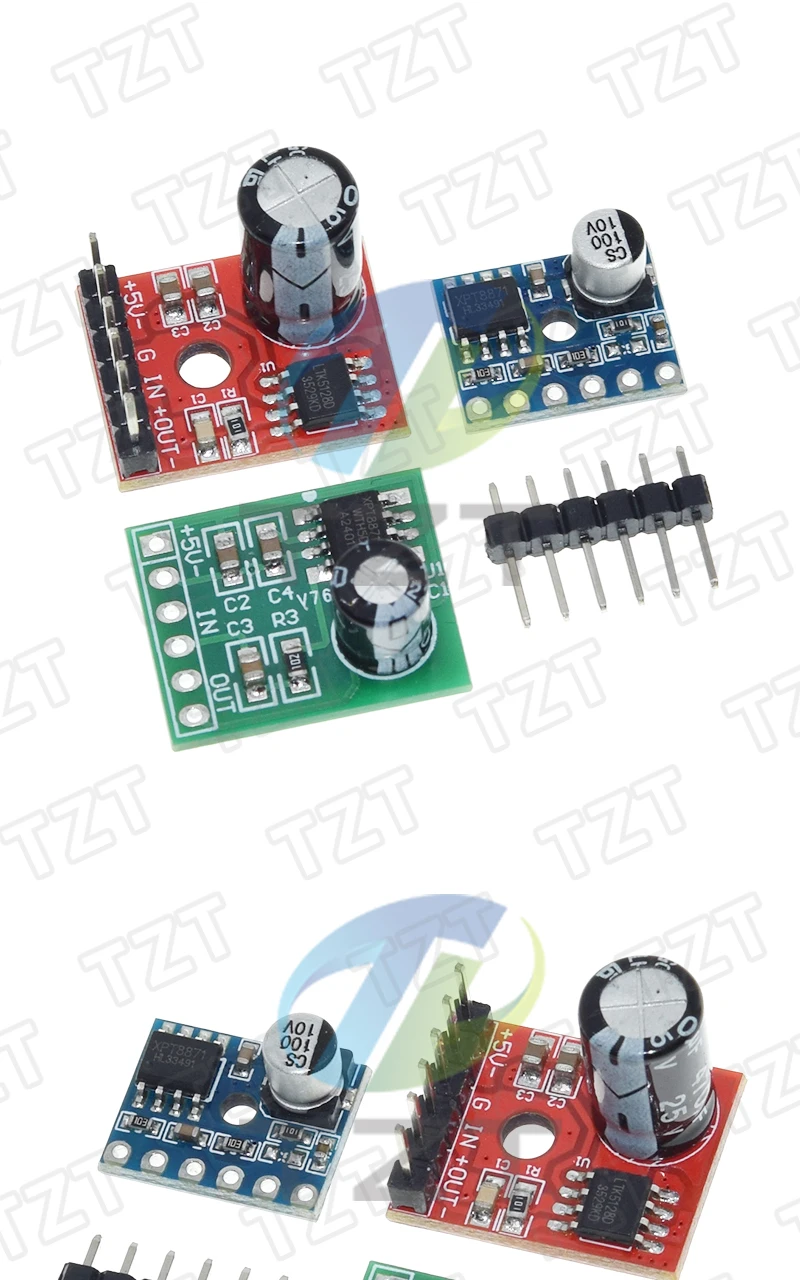 1/3 Stück 5W MINI Audio-Leistungsverstärkerplatine 3-5V XH-M125 XPT8871 Mono-Verstärkermodul Audio DIY Verstärker-Kit – Detail 6