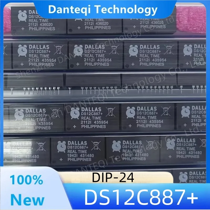 3-10pcs DS12C887+ EDIP24