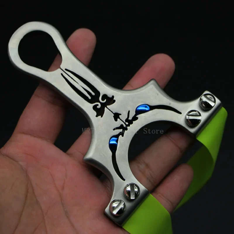 Professional Hunting Slingshot Big Power Stainless Steel Slingshot High-quality Hunting Outdoor Adult Competition Game Toy