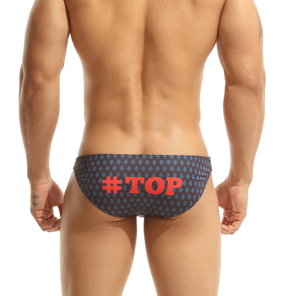 Men's Triangle Underwear With Low Waist And Trendy European And American Style