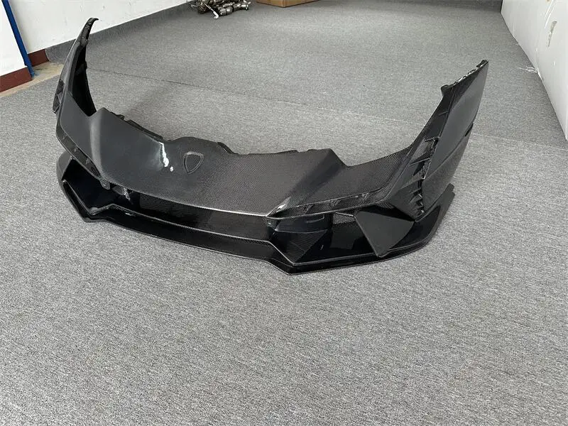 

Tecnica style All carbon fiber front bumper for Lamboghini Huracan LP580 LP610 EVO high quality