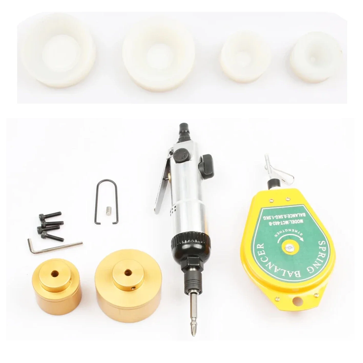 

Pneumatic Capping Machine Manual Capper Lid Locker Cap Capping Machine Air Screw Driver Big Power Need Air Compressor