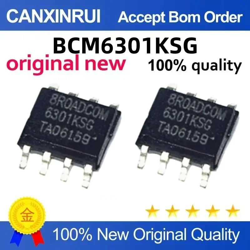 (5-100 pieces) Brand new stock BCM6301KSG 6301KSG SOP-8