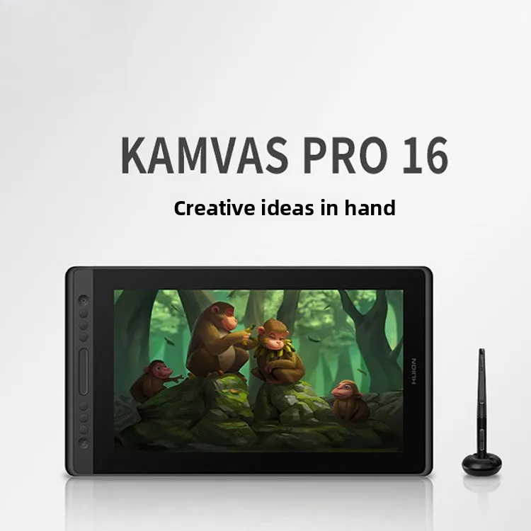 For KAMVAS PRO16 Digital Screen Hand Drawing Hand Drawing Computer Drawing Screen LCD Tablet
