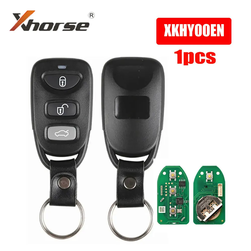 

Универсальный пульт дистанционного управления с проводом Xhorse XKHY00EN для Hyundai типа VVDI2 автомобильный пульт дистанционного управления с 3 кнопками X007 версия на английском языке Автомобильный ключ, 1 шт./партия