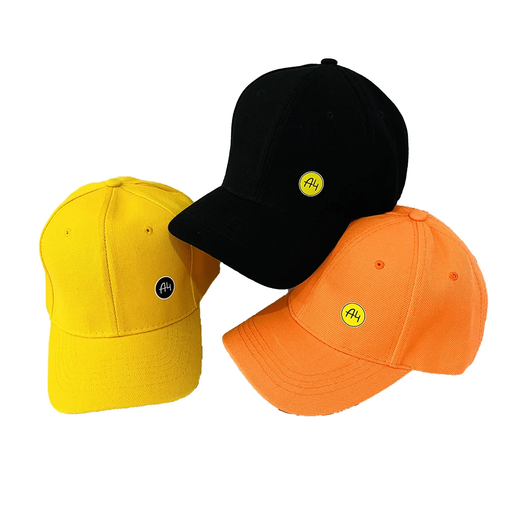 Kids Hat with Classic Small A4 Logo Boys Girls Fashion Peaked Cap Sunhat with Vlad A4 Bymaga Logo