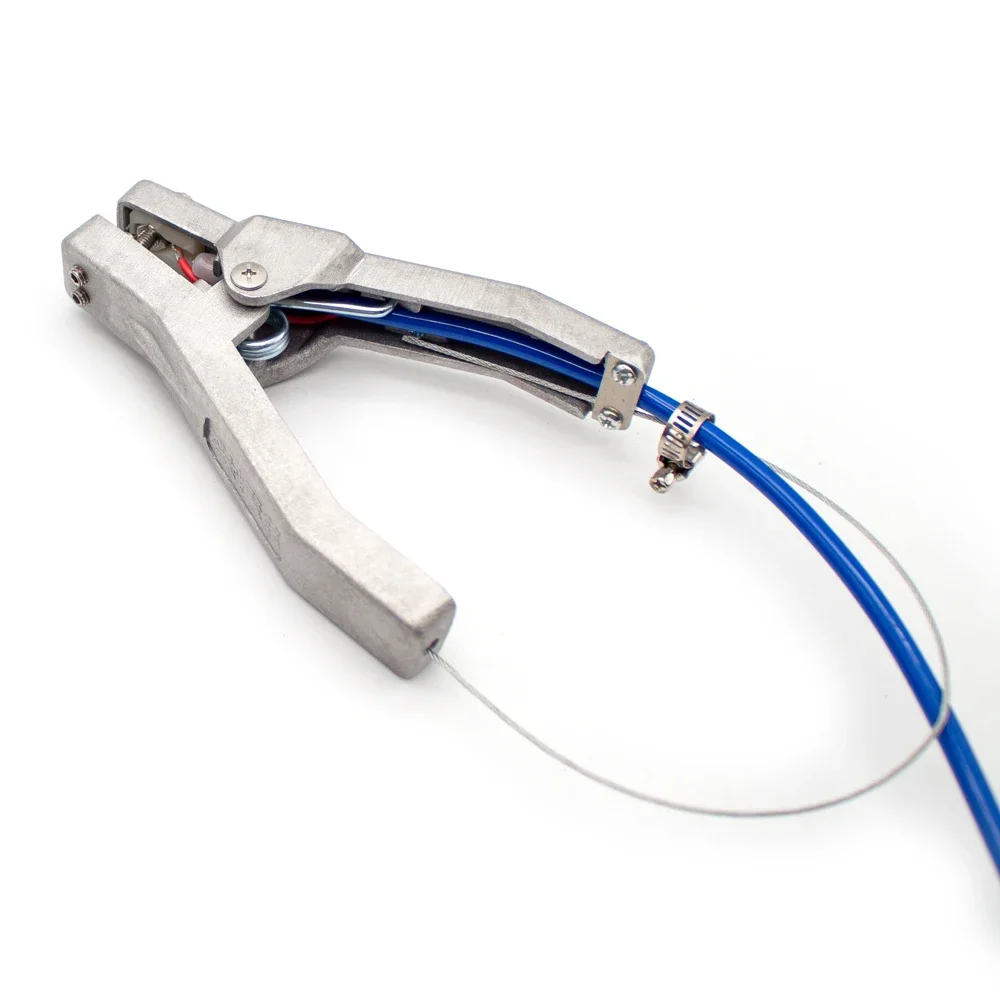 5M Anti Static Grounding Wire Static Grounding Clamp Grounding Assembly 2 Aluminium Alloy Clips for Removing Tool