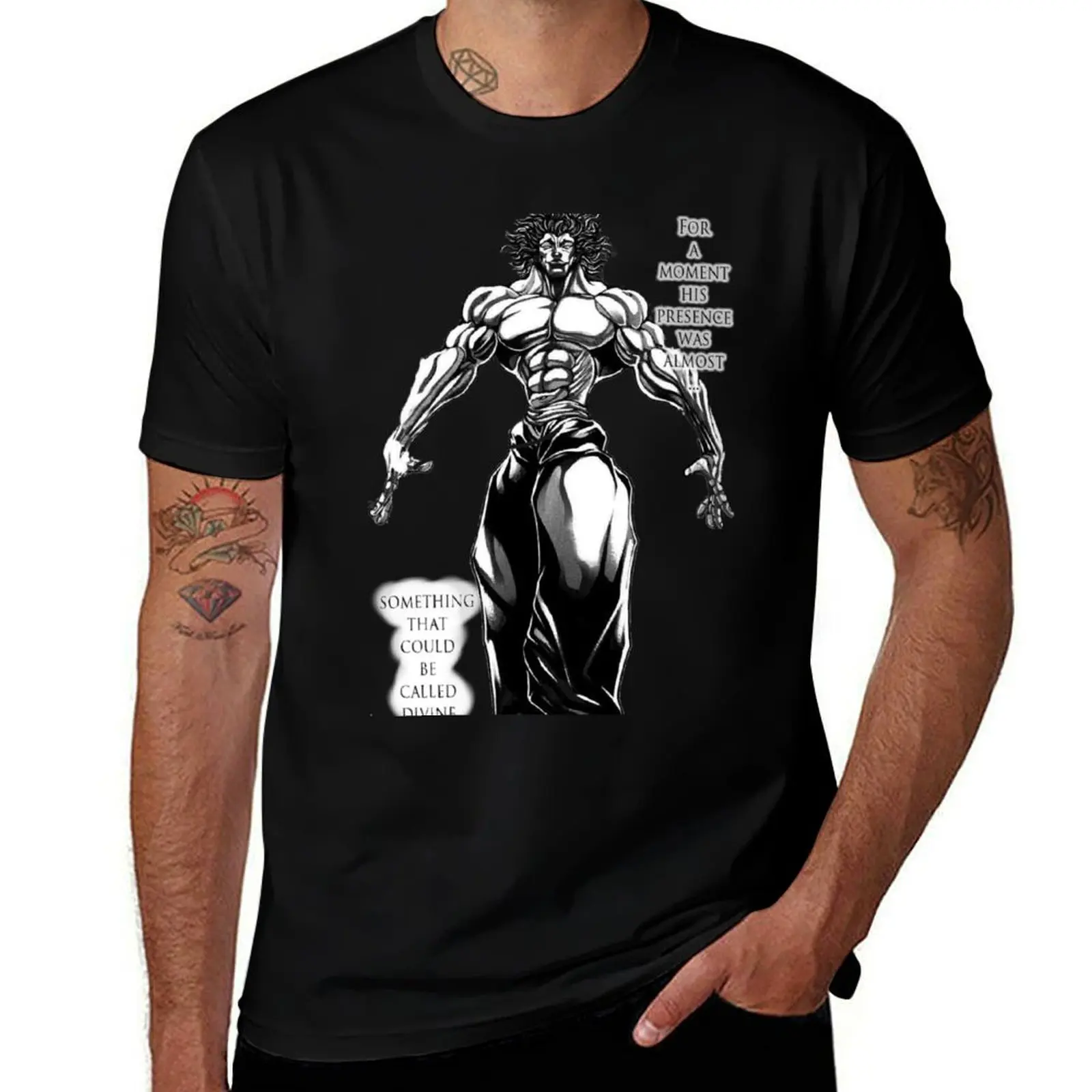 

Baki : Yujiro Hanma badass T-Shirt Casual Daily Outfit T-Shirt