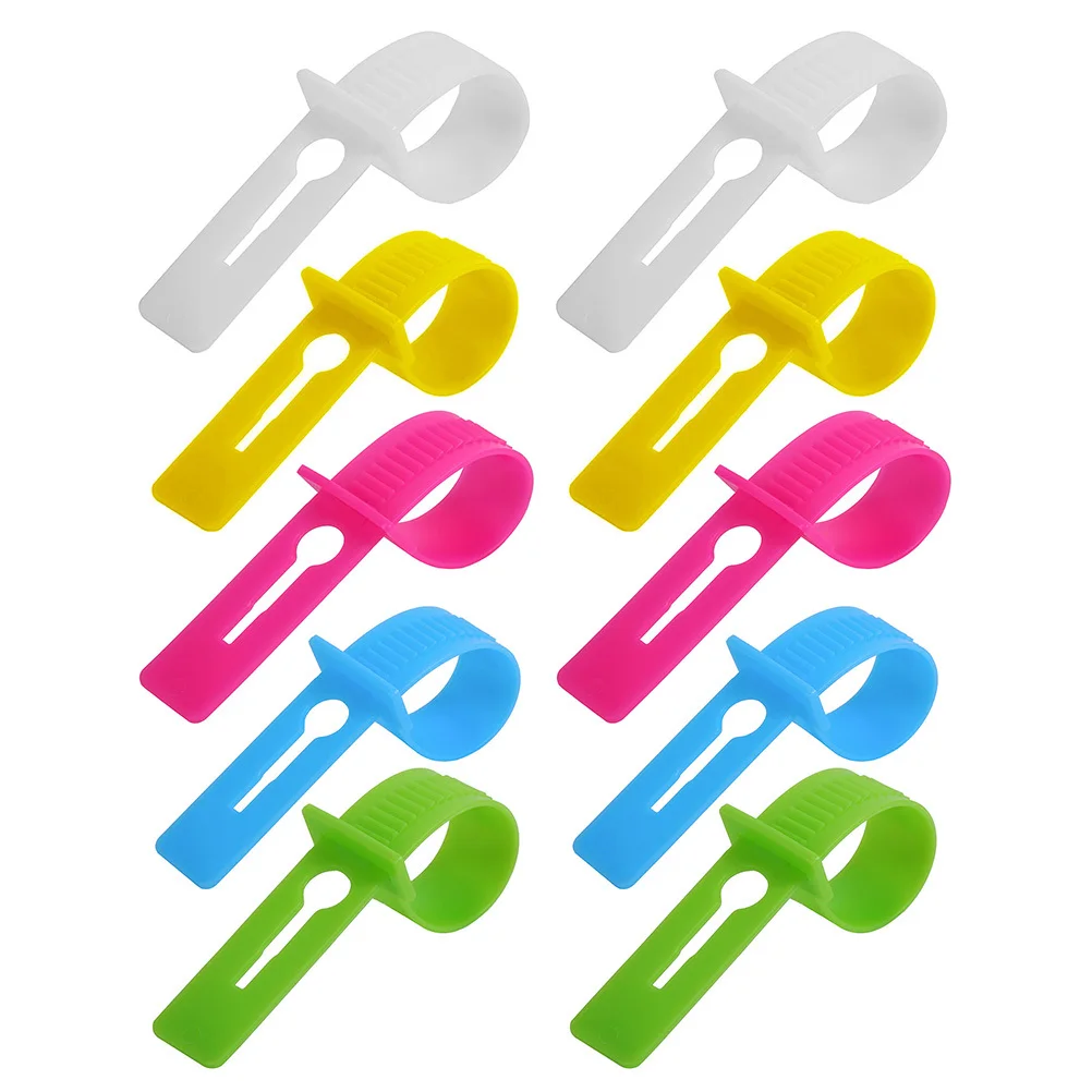 

40Pcs Non Drying Buckles Assorted Colors Hanger Clips for Home Office Hotel Store Use