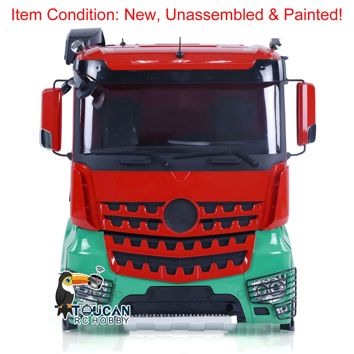 1/14 Accessories RC Plastic Body Shell Cabin Kits DIY Painted Set Parts for Toy 6x6 Remoted Tractor Truck 6x4 Car Spare THZH1714