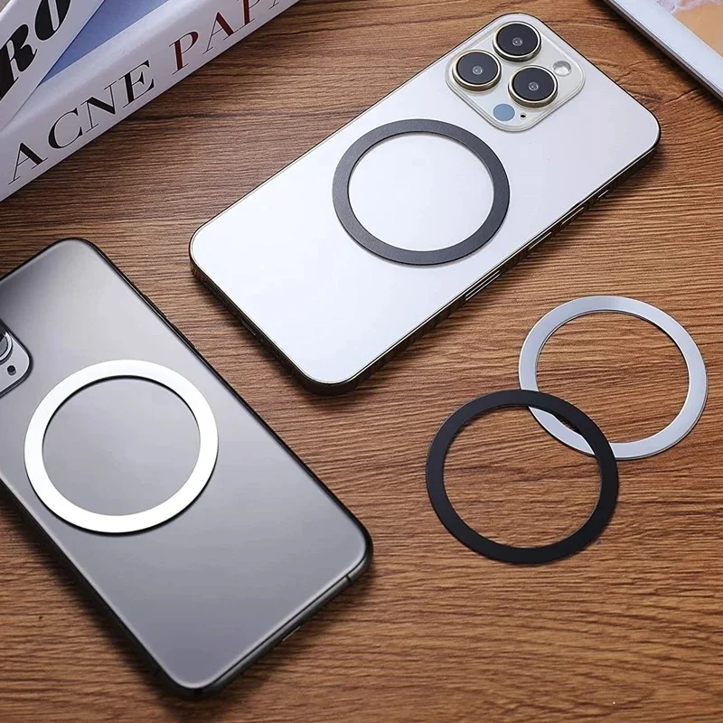 5-30 unidades de anel de placa metálica magnética universal, suporte magnético para celular, carregador sem fio, adesivo de chapa de ferro, acessórios