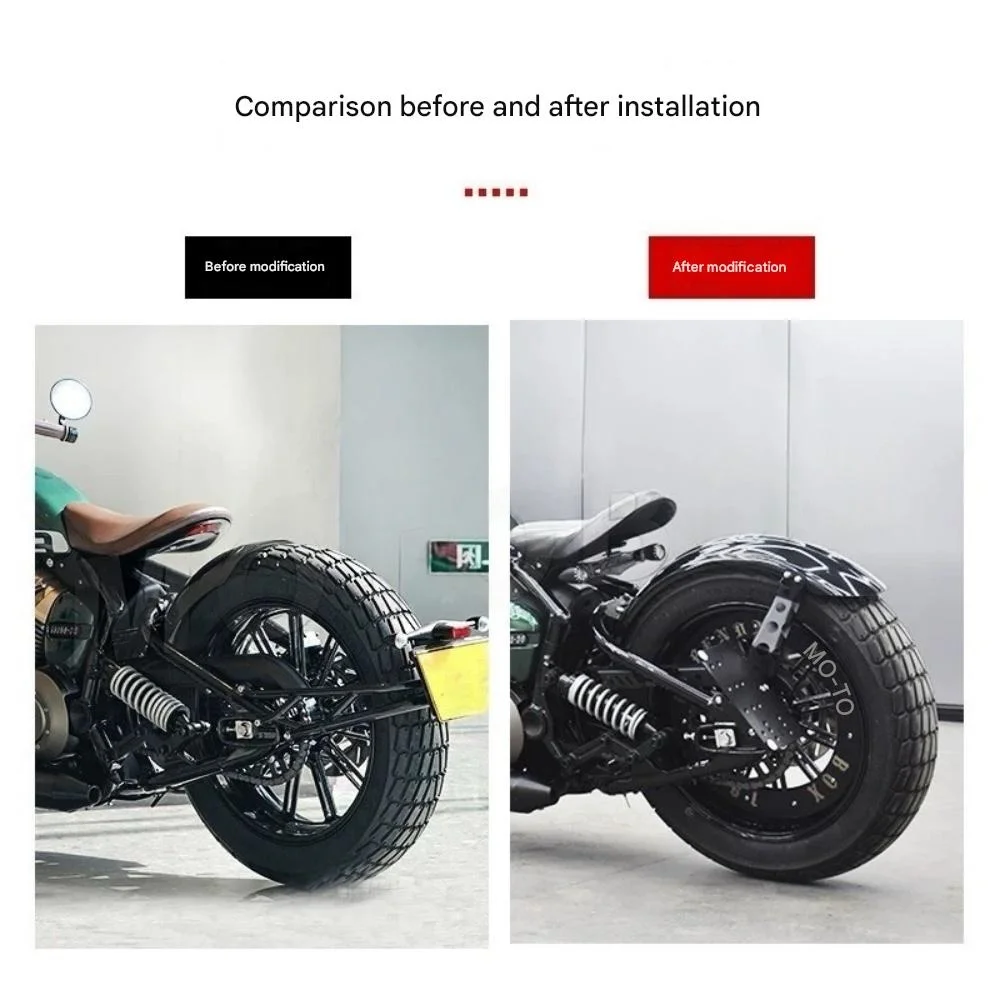 For BENDA Napoleonbob 250 3 in 1 rear taillight retro LED brake rear turn signal daytime running light accessories for benda