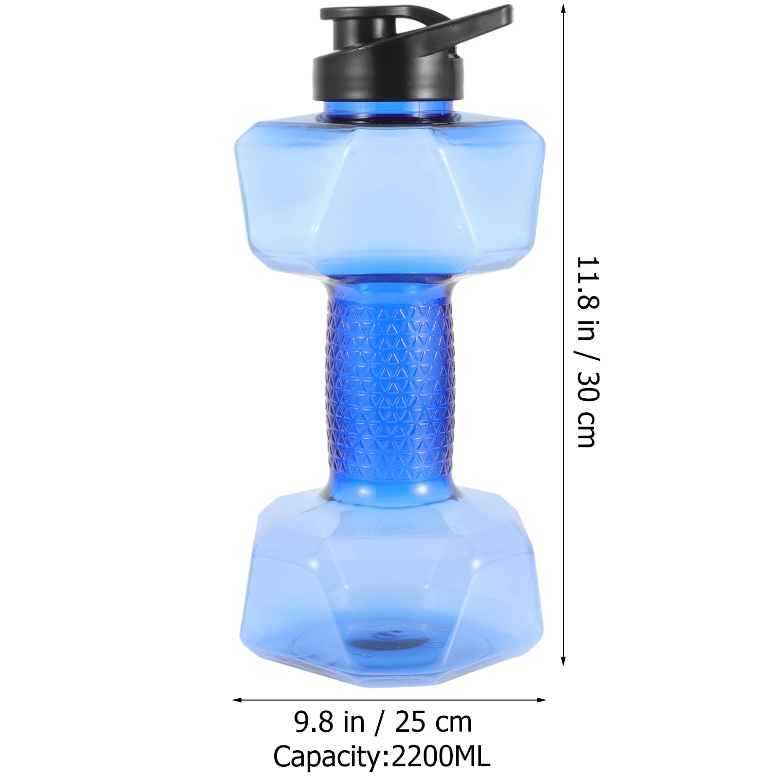 زجاجة مياه دمبل للياقة البدنية، غلاية رياضية خفيفة الوزن مبتكرة، صالة الألعاب الرياضية والمدرسة والجري في الهواء الطلق، زجاجة شرب متينة #3