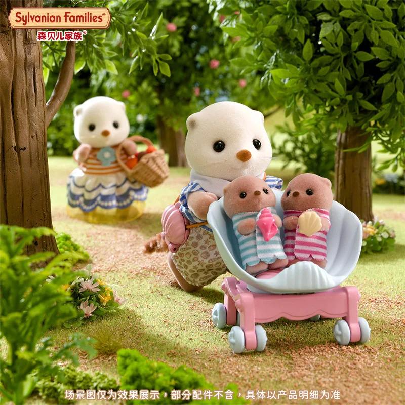 إكسسوارات عائلات سيلفانيان ألعاب أطفال بنات كاليكو كريترز مصغرة شخصيات كرتونية دمية ألعاب أطفال عائلة قضاعة البحر