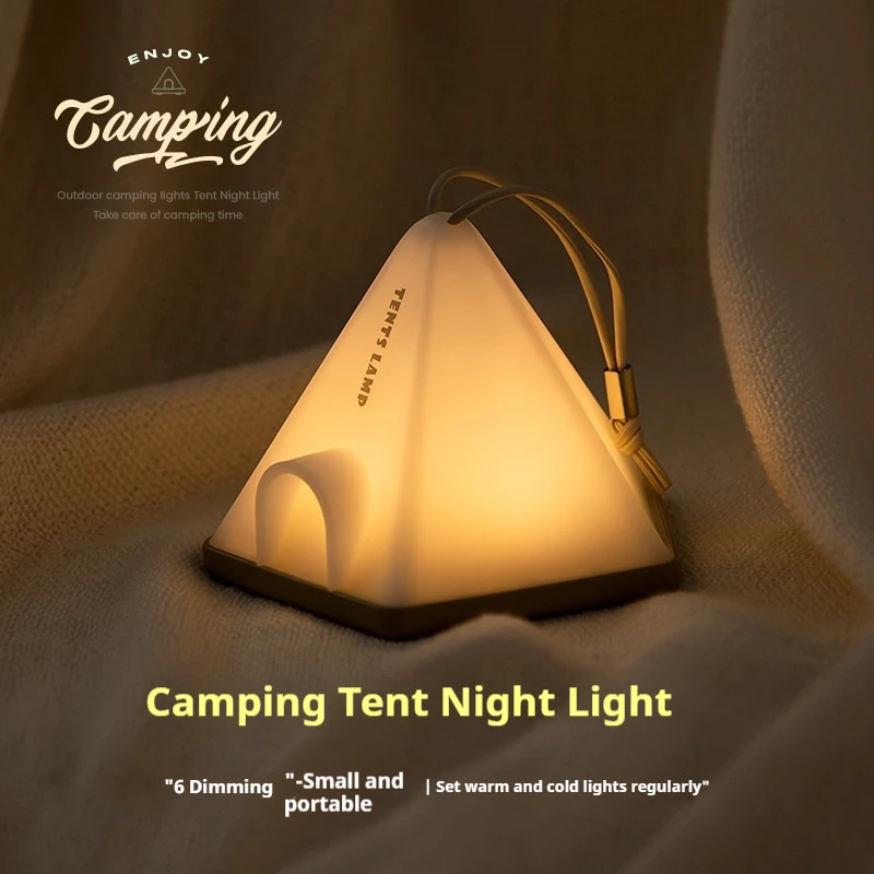 Outdoor Camping Tent Nightlight Camping Lamp Lighting Long Battery Life Portable Tent Canopy Atmosphere Light Led