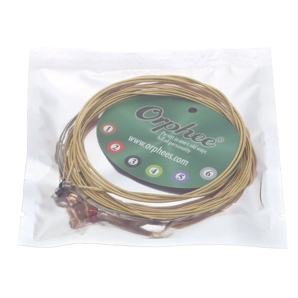 Orphee Acoustic Guitar String TX630(.011-.052)75/25 Phosphor Bronze Electric Guitar accessories guitar string guitar accessories