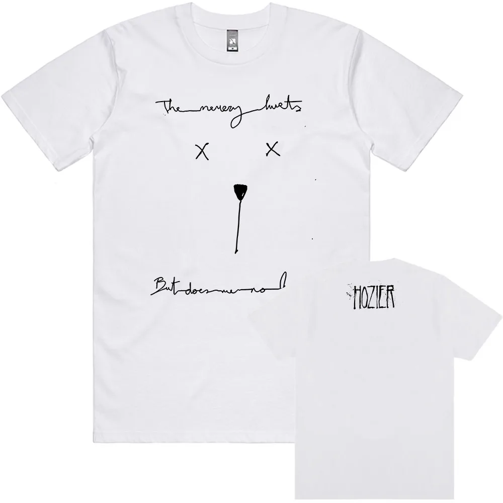 تي شيرت Unreal Unearth Unending Tee Hozier Singer تي شيرت مطبوع عليه رسومات قطنية صيفية بأكمام قصيرة تي شيرت للجنسين ملابس الشارع الشهير