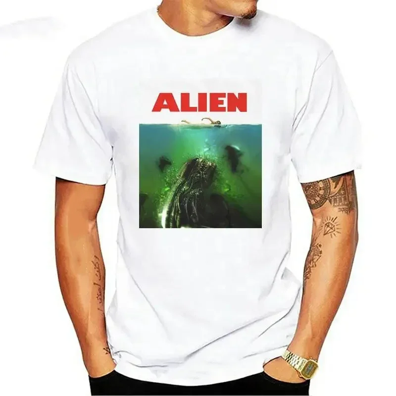 Fashion New Men T Shirt Xenomorph Jaws Aliens Alien Covenant Movie Sci-Fi Funny T-Shirt Novelty Tshirt Women