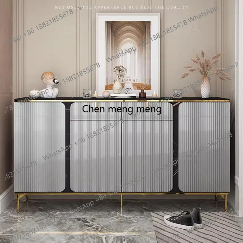 

Italian Minimalist Storage Cabinet Nordic Luxury High-end Living Room Storage Cabinet Villa Creative Home Furniture Comedor