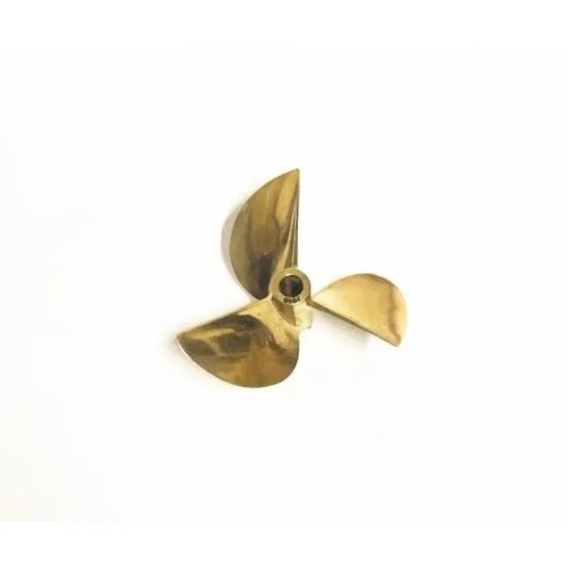 Brass 3-Blade Propeller High Speed Racing Semi-Submerged Full Immersion RC Boat Parts 7016/6717/7214/1436