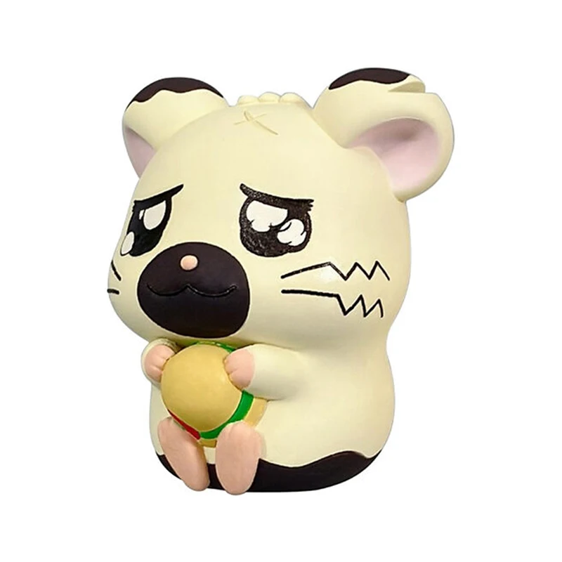 Bandai Originele 4 Stuks Gashapon Hamutaro Anime Figuur Speelgoed Voor Kinderen Cadeau Verzamelmodel Ornamenten