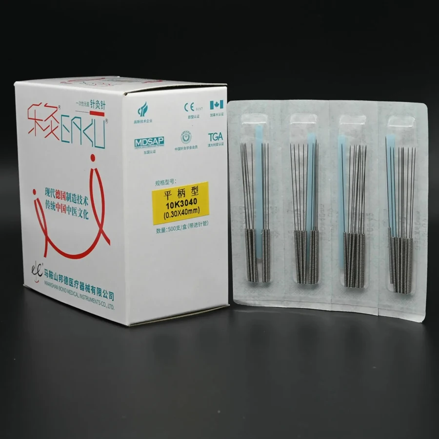new accupuncture pen  acupuncture massage needles medical sterile needles 500 pcs high quality Disposable acupuncture needles