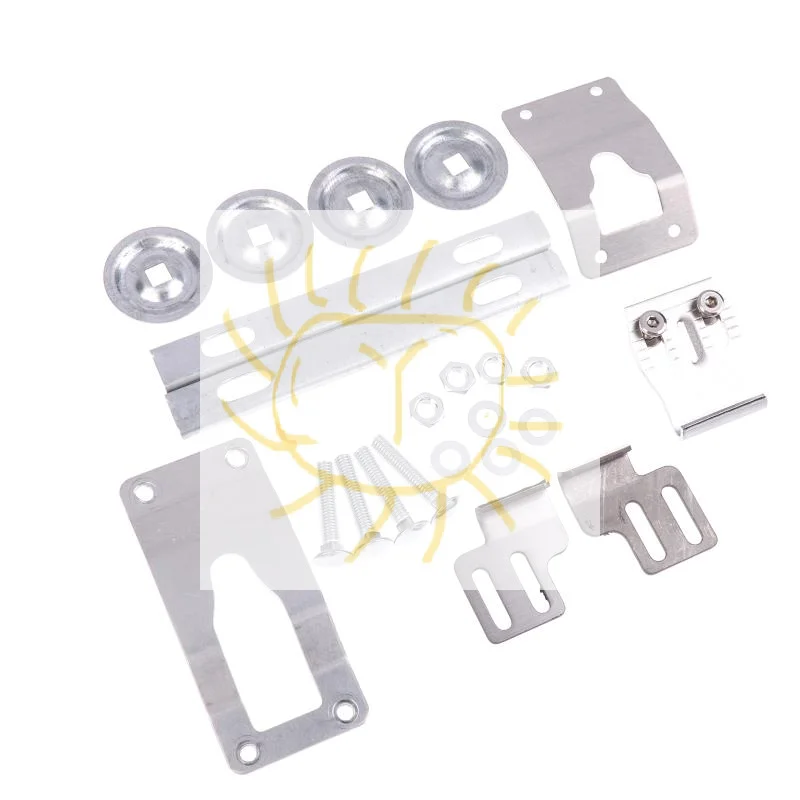 

1Set Motorcycle Top Case Base Plate Quick Release Mount Slot Tail Side Box Rear Trunk Luggage Case Universal Installation Parts