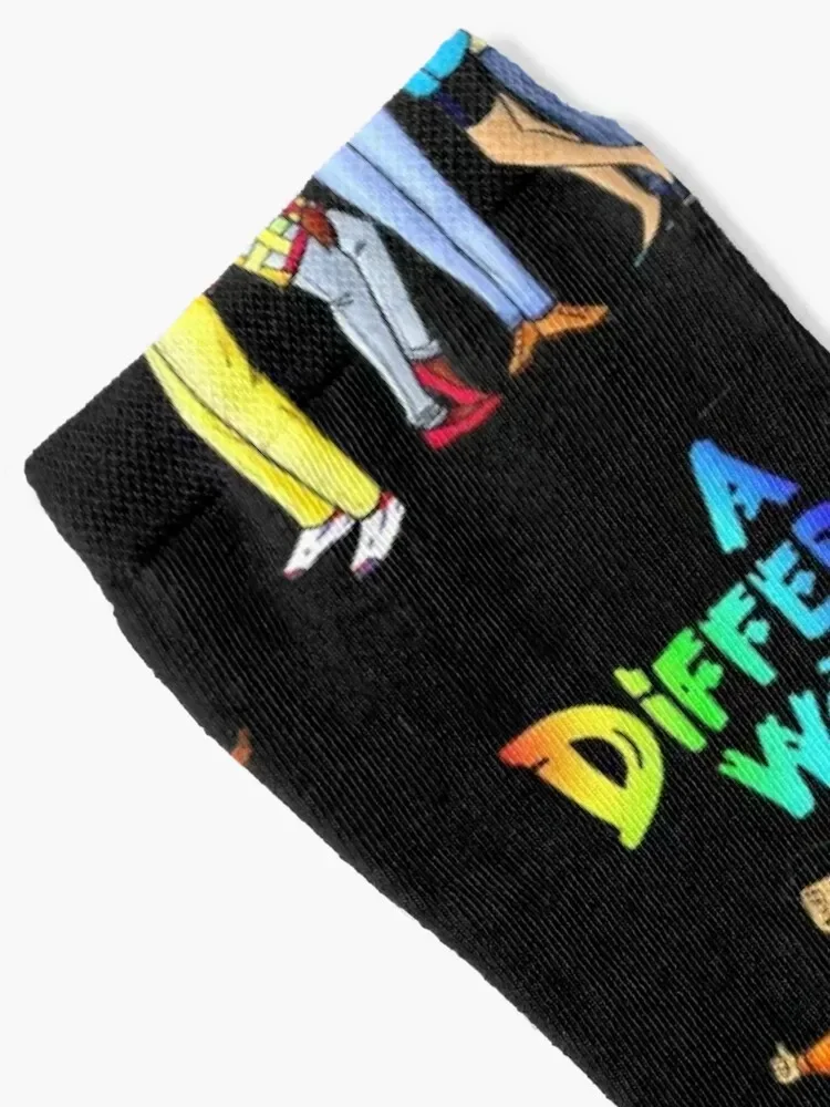 A Different World Socks professional running winter Heating sock anime Socks Women's Men's