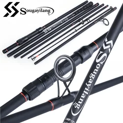 Sougayilang 3.0M/ 3.6M 6/7 Sections Carp Fishing Rod Feeder Hard Carbon Fiber Fishing Rod Travel Fishing Pole Fishing Tackle