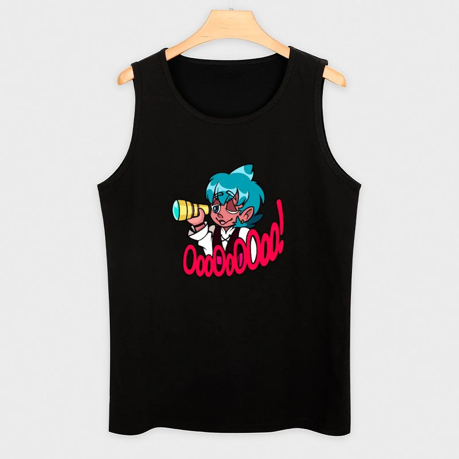 Sorbet Shark Cookie Tank Top Bodybuilding Tank Top Sleeveless Gym Fitness Shirt