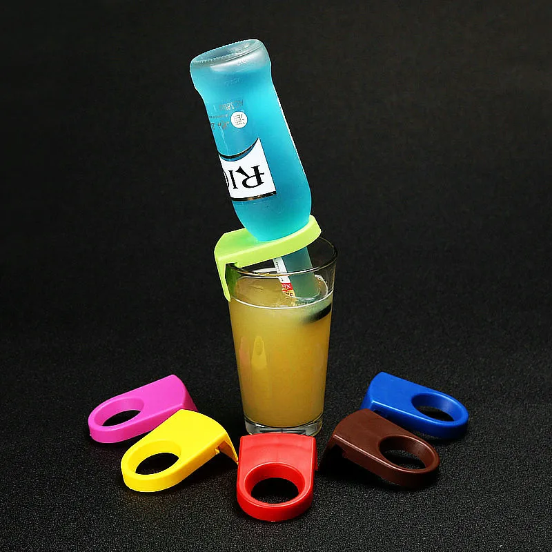 

9pcs/Set Bottle Buckle Holders ABS Plastic Drink Clips Cocktail Snaps For Beer Glasses Bottle Buckle Holders Beer Barware