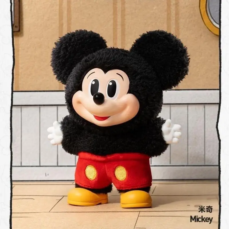 

Disney Mickey Mouse Cartoon Family Series Plush Figurine Desktop Ornament Designated Payment Soft Toy Halloween Christmas Gift
