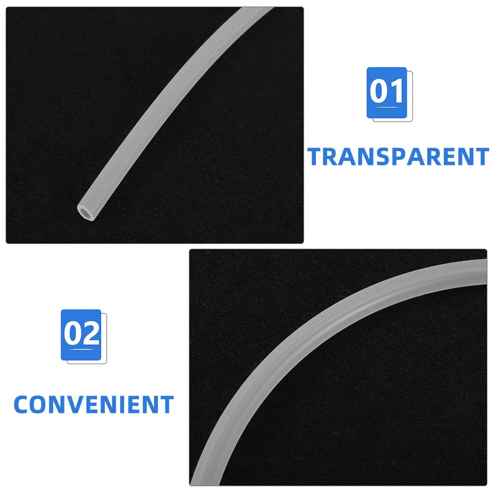 2 قطعة أنابيب مضخة الرضاعة الطبيعية من السيليكون لاستبدال ملحقات مضخة الحليب اليدوية الكهربائية لوازم سدادة حوض السيليكون #4