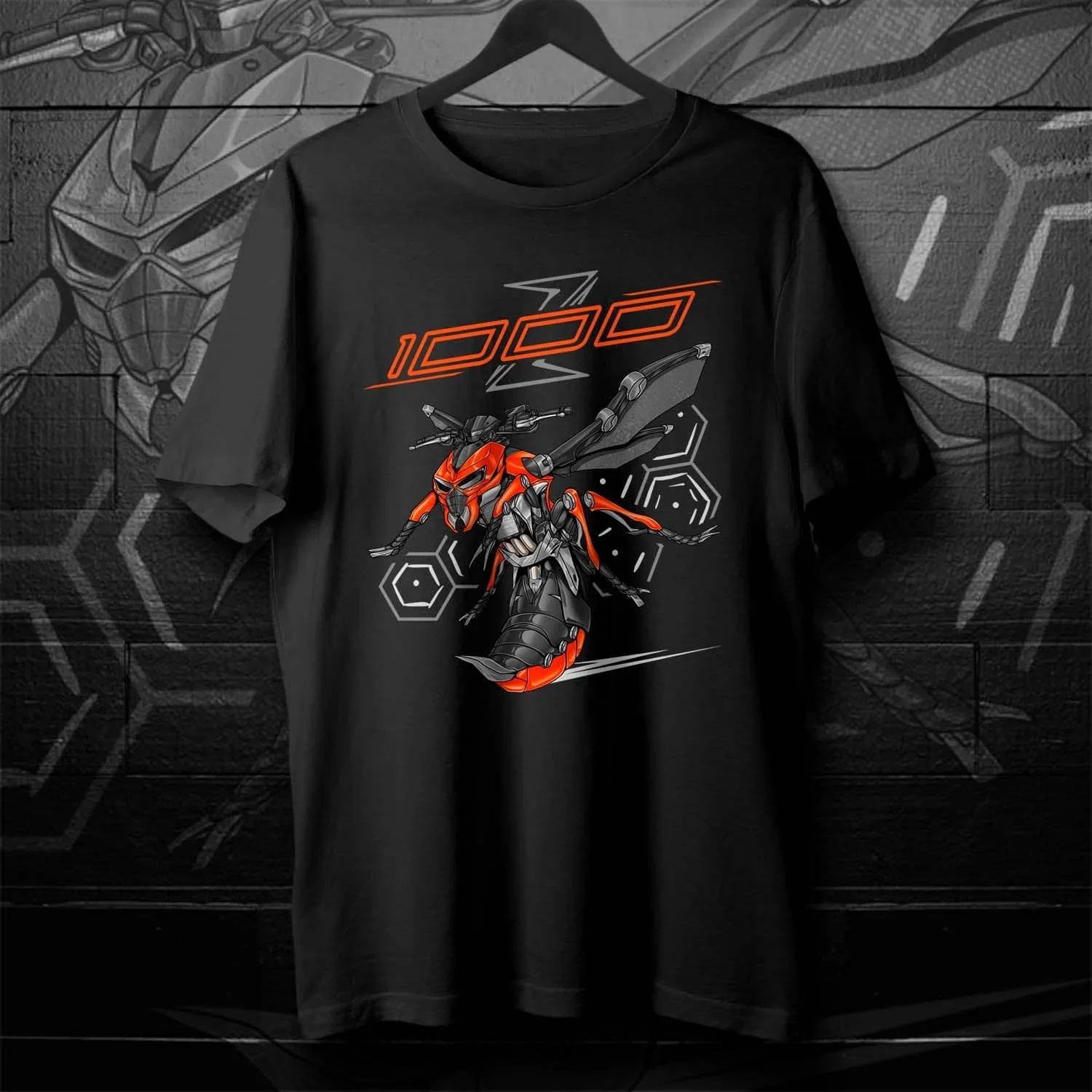 Classic Japanese Motorcycle Z-1000 Hornet Inspiration T-Shirt 100% Cotton O-Neck Short Sleeve Casual Mens T-shirt Size S-3XL