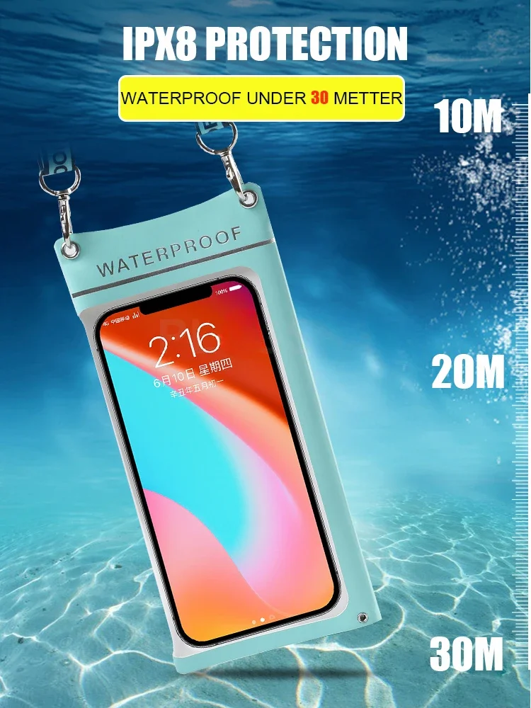 

Водонепроницаемый чехол для телефона, подходит для iPhone 15 14 13 12 11 Pro Max Samsung S23, водонепроницаемый чехол для телефона Huawei
