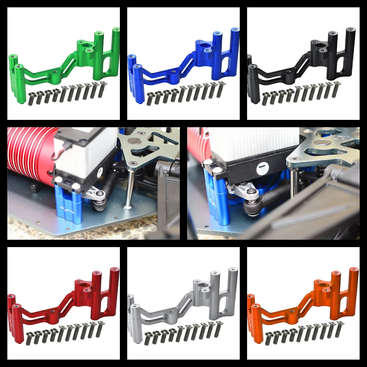 

GPM Aluminum Servo Mount For LOSI 1/6 Super Baja Rey 1.0 / 2.0