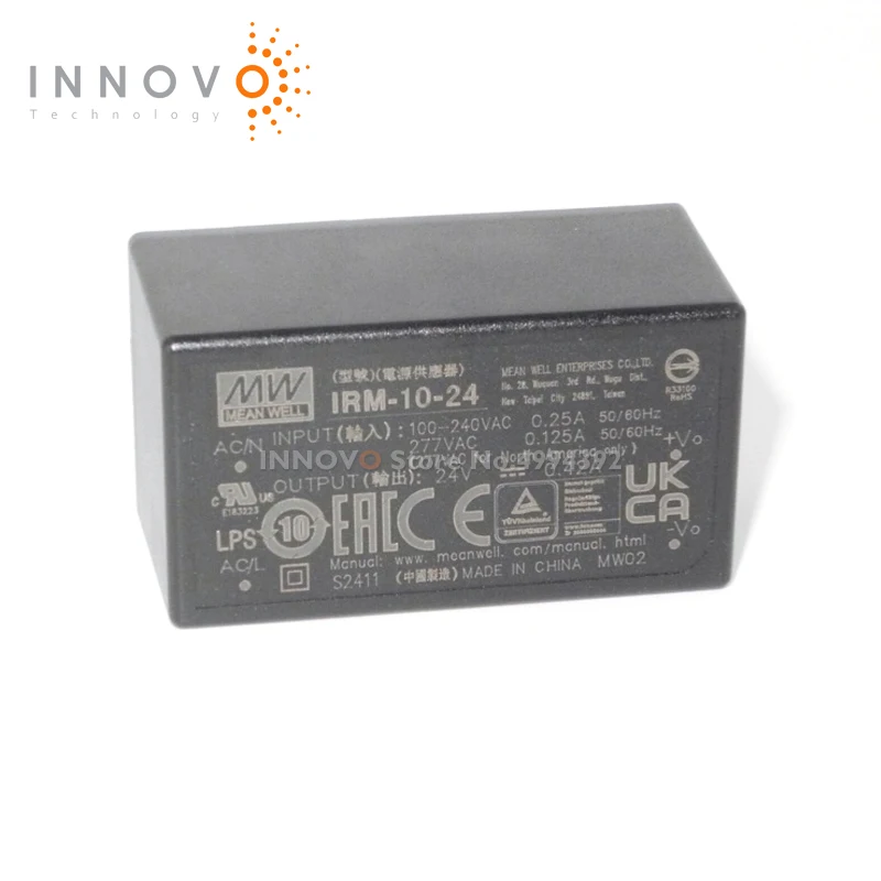 

1PCS/LOT IRM-10-24 Enclosed AC DC Converters 1 Output 24V 420mA 85 ~ 305 VAC, 120 ~ 430 VDC Input