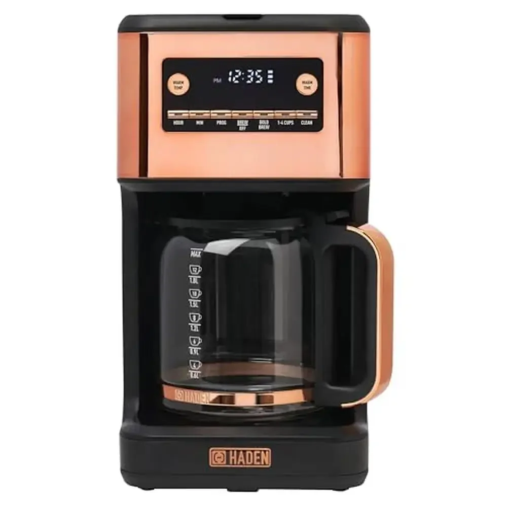 Generous Brew 14 Cup Coffee Maker with 120 Minute Keep Warm Delay Brew Adjustable Strength Programmable Clock and Anti Drip