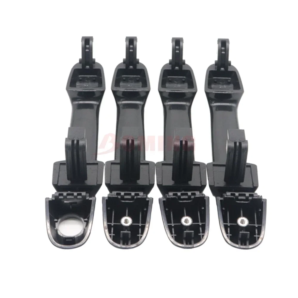 4PCS Front Rear Left Right Exterior Black Door Handle For HYUNDAI i20 2007-14 826511J000 826511J000CA 82651-1J000 82651-1J000CA